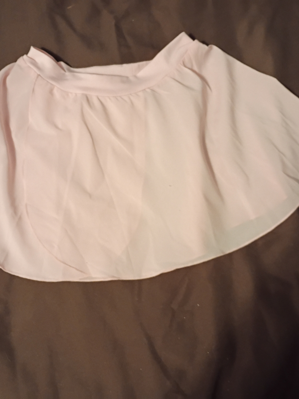 Girl's Light Pink Skirt - Soft Flowy